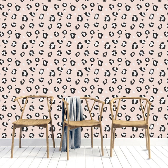Leopard Print Wallpaper Pink - Etsy New Zealand Leopard Print Wallpaper Pink - Etsy New Zealand