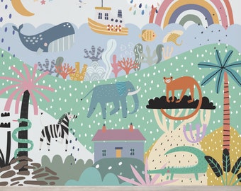 Wonderland Wallpaper Mural