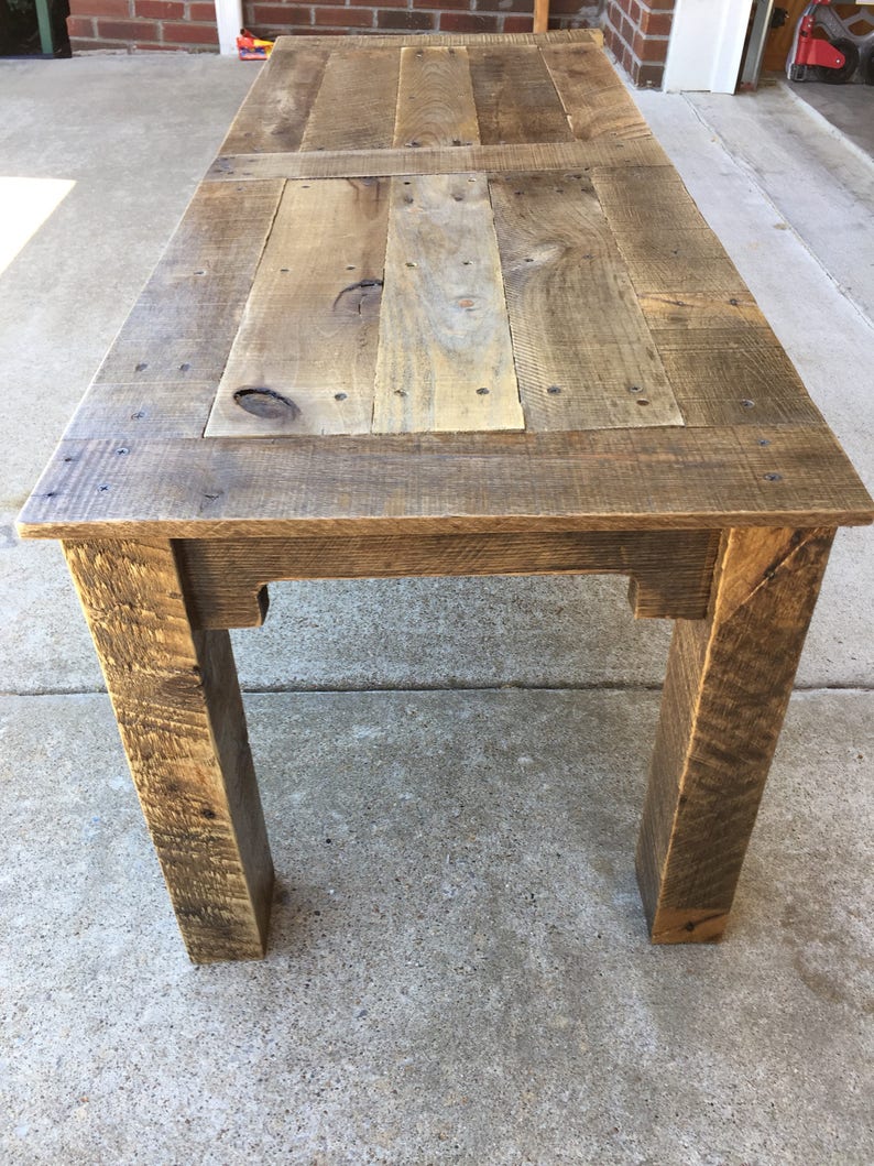 Pallet wood bench Etsy