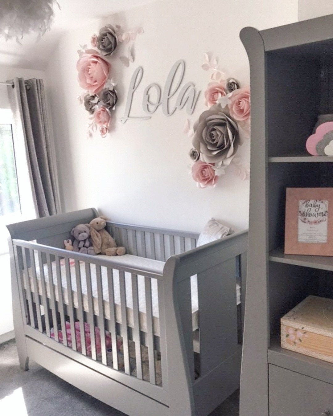 Gray Nursery Pink Baby Room Ideas Ideas For Small Rooms Pink