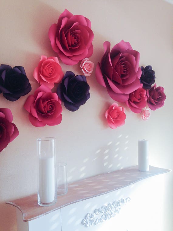 Paper on sale flower decorations