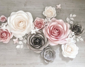 Paper Flowers Decorations Large Paper Flowers Nursery Paper