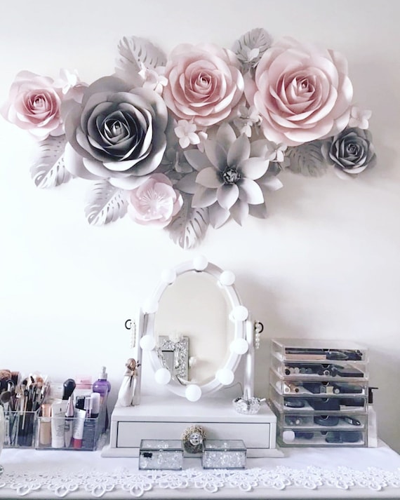 flower wall decor stickers