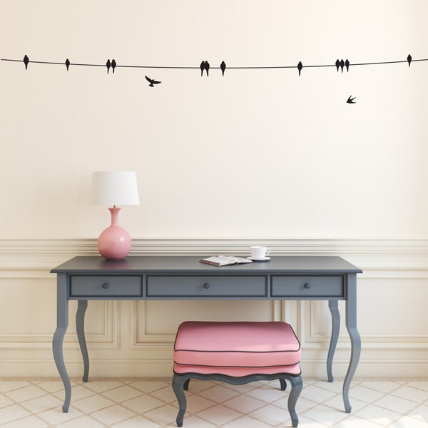 Birds Wall Decor Etsy