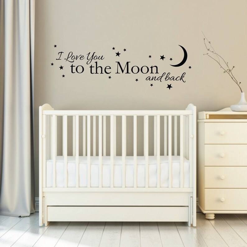 Kids Wall Sticker Nursery Wall Decal Quote Wall Sticker Etsy