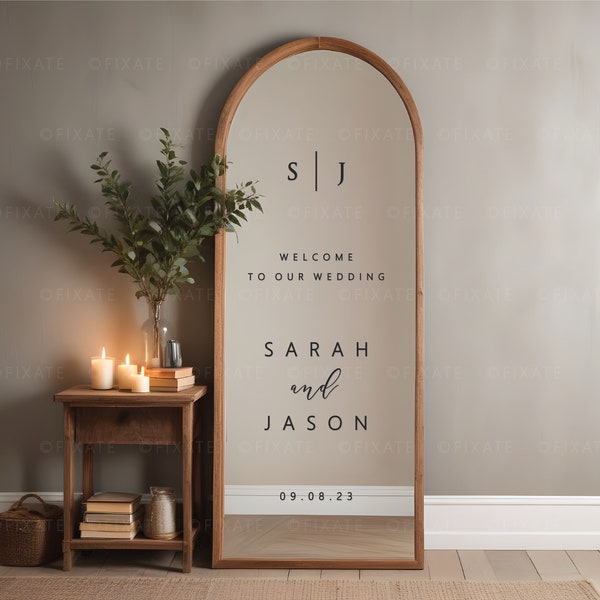 Custom Removable Mirror Decals Etsy