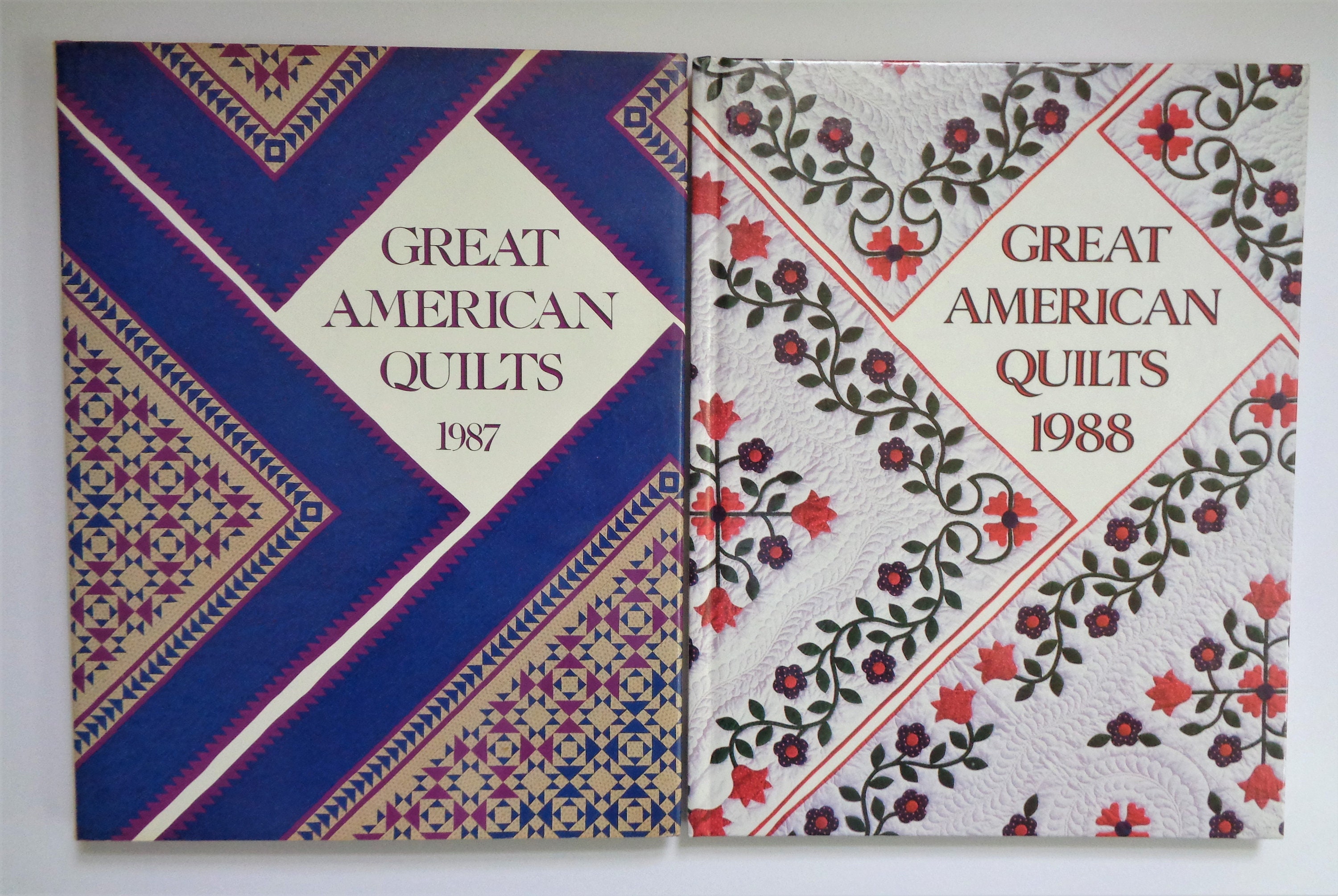 Great American Quilts - Quilt Pattern Books - Hardback -  1987-1989,1991-1994