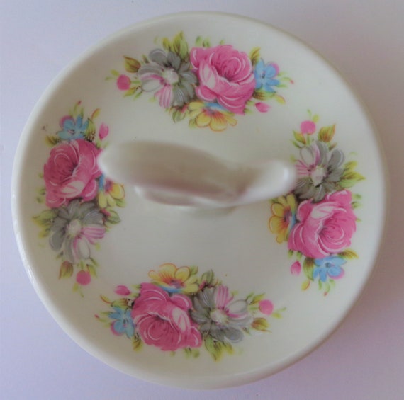 Vintage Jubilee Bone China England Ring Tree Jewe… - image 4