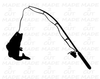 Download Fishing Pole Svg Etsy