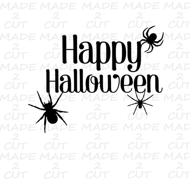Download Halloween Svg Happy Halloween Studio Holiday Svg Spider | Etsy