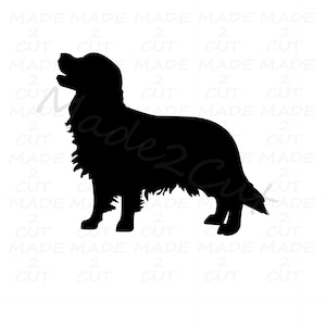 Golden Retriever Silhouette SVG - Puppy Dog Design (Digital Download)
