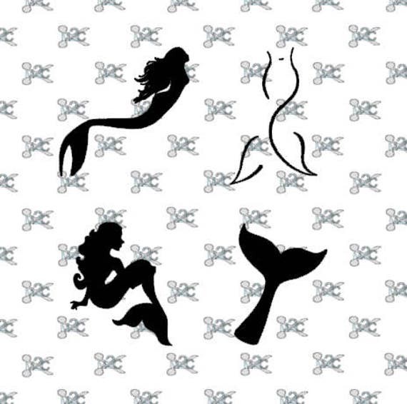 Download Mermaid SVG Mermaid SVGs Mermaid Cut Files SVGs | Etsy