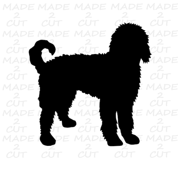 Download Golden Doodle Svg Dog Silhouette Studio Puppy Design Etsy