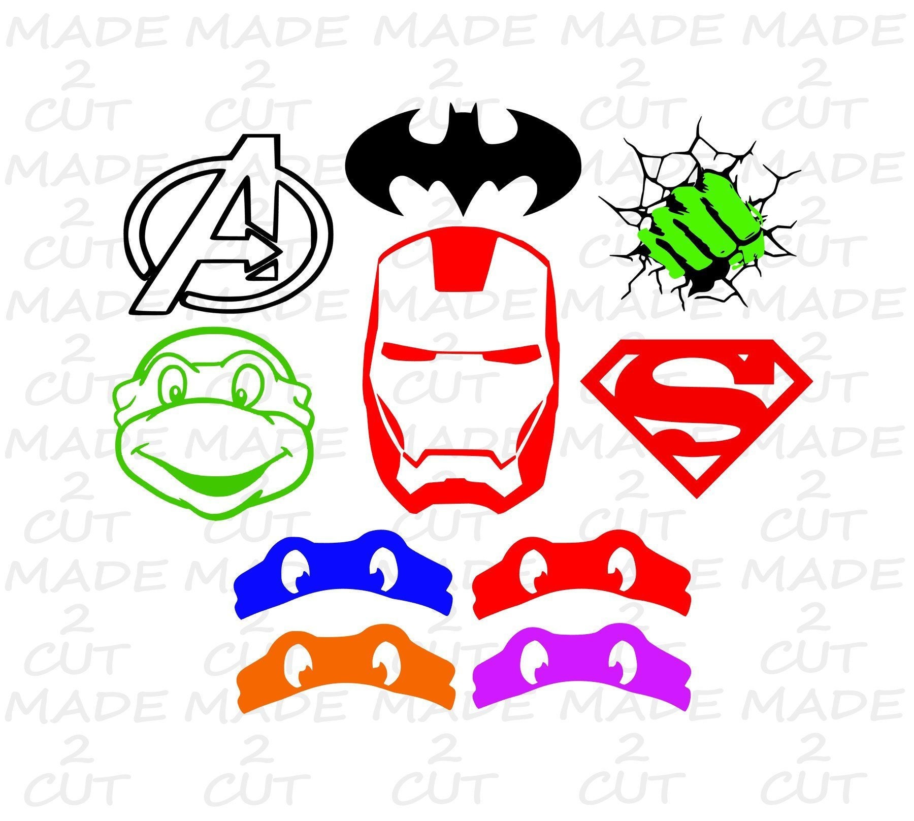 Download Superhero Svg Design Files Ninja Turtle SVG Design Studio ...