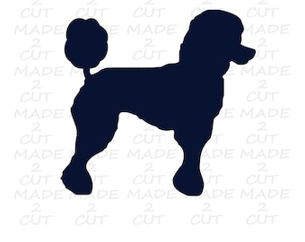 Poodle SVG: Dog Design Cut File (Digital Download)