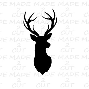 Deer SVG - Deer Design File - Hunting SVG - Hunting Design SVG
