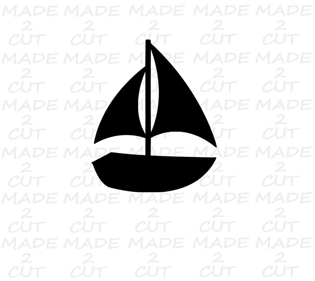 Sailboat Svg Boat Svg Design Boat Design Digital Boat Silhouette Svg - Etsy