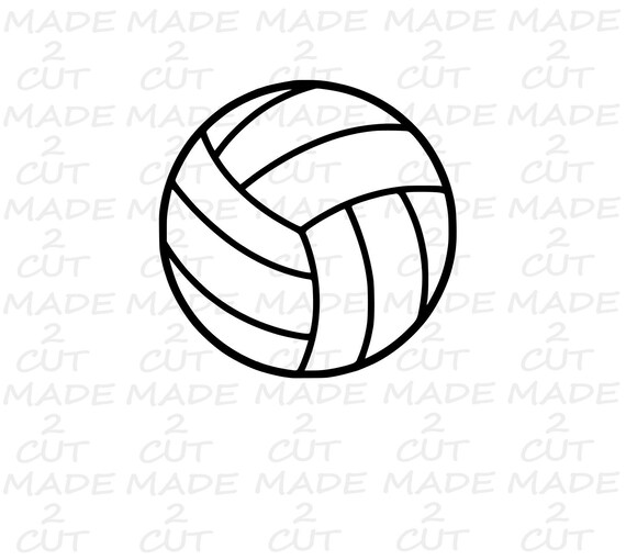 Download Volleyball Svg Volleyball Design Sport Svg Vball design | Etsy
