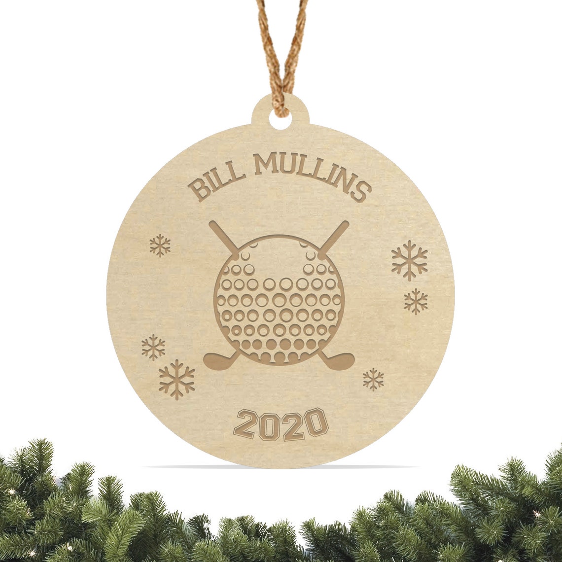 Personalized Golf ornament Golfer gift Christmas ornament / Etsy Personalized Golf ornament Golfer gift Christmas ornament / Etsy