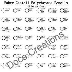 Prismacolor Premier 150 Pencil Colour Chart Template Etsy Furthermore, it makes colored pencil purchases. gbp