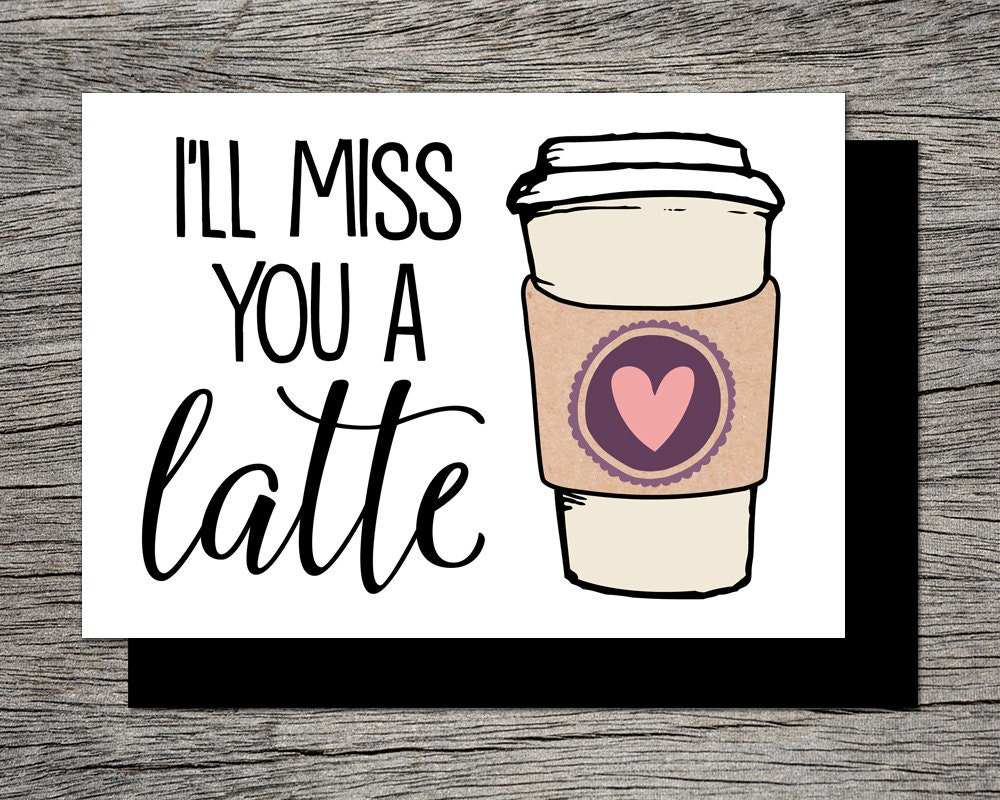 well miss you card printable