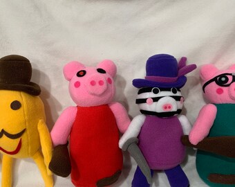 Roblox Plush Etsy - piggy roblox stuffed toy