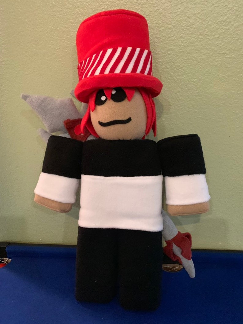roblox plush make your own robloxian character smaller size etsy