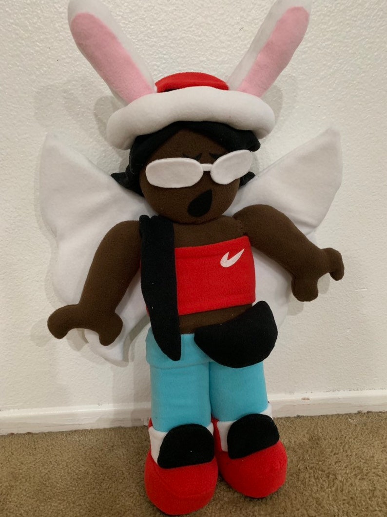 Roblox Plush Make Your Own Robloxian Character Smaller Size Etsy - bonnie roblox plush