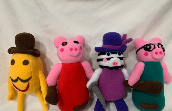 Roblox Piggy Plush Of Your Choice Etsy - imagenes de todos los piggy roblox