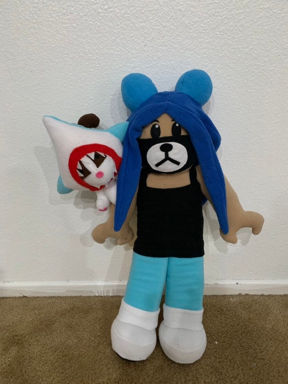 Roblox Plush Make Your Own Robloxian Character Smaller Size Etsy - roblox plush bacon hair
