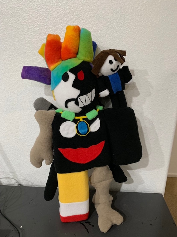 Roblox Plush Make Your Own Character Large Size Etsy - custom roblox mini plush toy