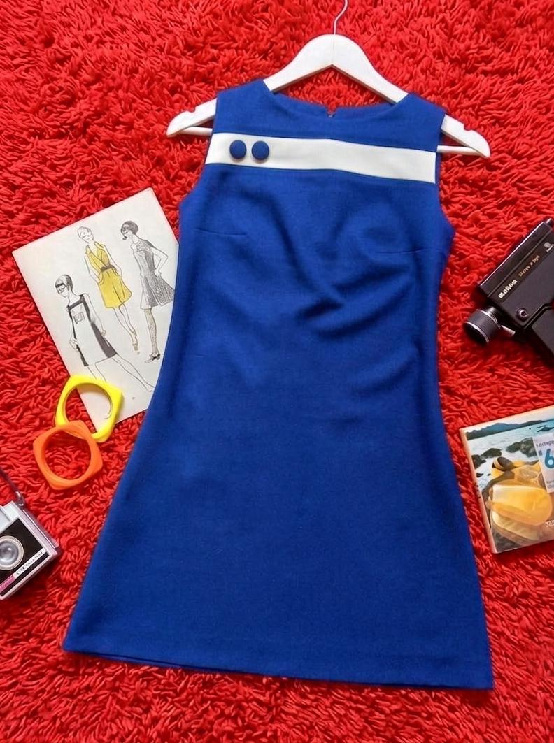 mod clothes dresses 60s Dress - Space Age Retro Clothing - Handmade Dress - Sixties Yeye Style - Minimalist A-Line Dress True to size SHEIN MOD White Lace Knit
