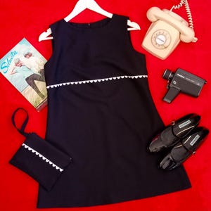 Retro 60s dress / Various colors / Various sizes / Sixties style