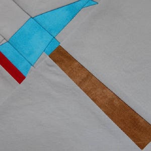 Hammer tool PDF foundation paper pieced quilt block pattern