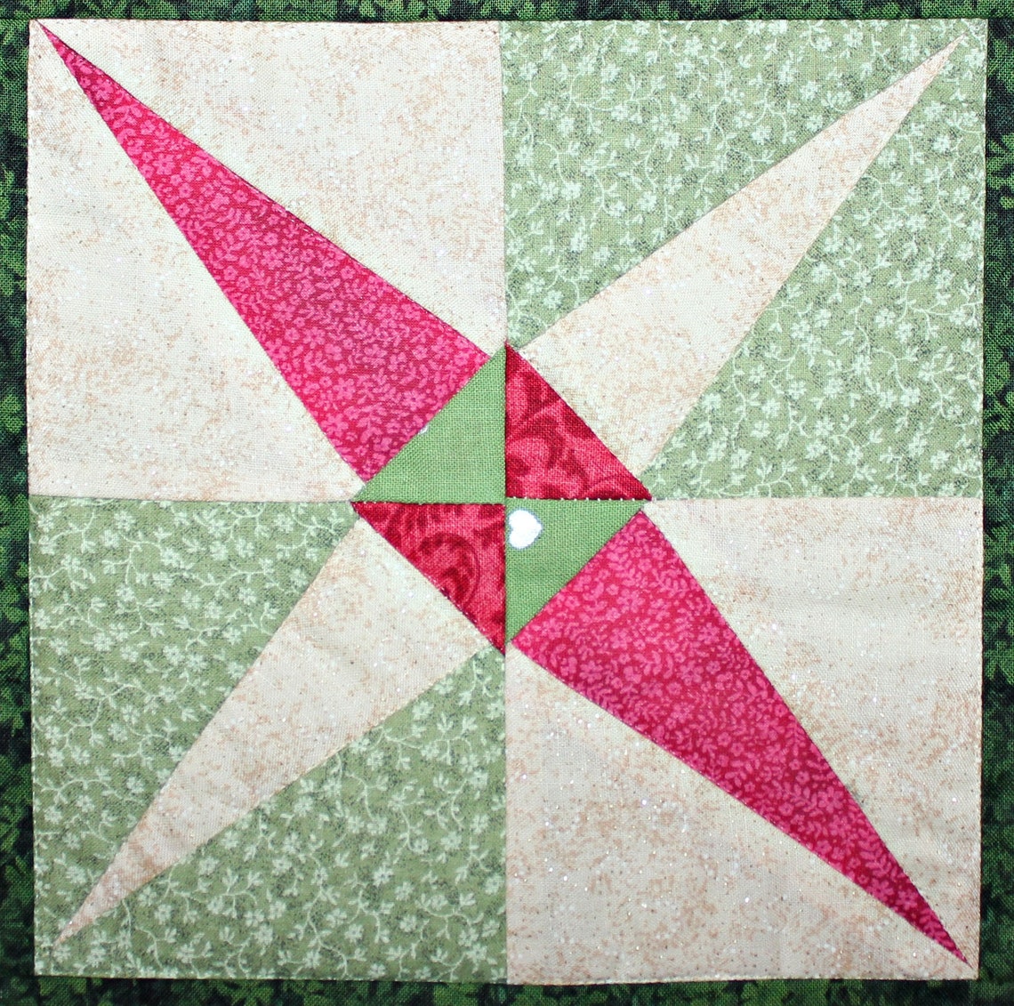 Crossed Canoes PDF Quilt Block Pattern Etsy