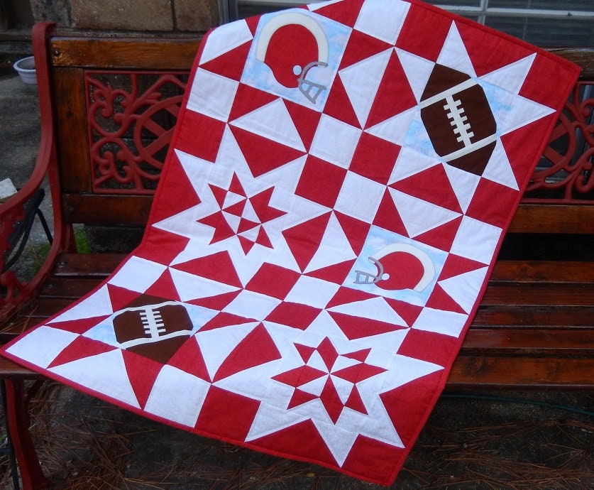 Football Helmet PDF Applique Quilt Block Pattern Etsy Australia