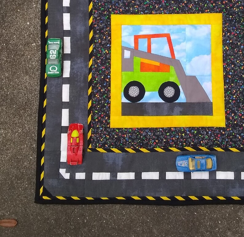 Construction equipment PDF quilt pattern Etsy