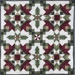 Northwoods Christmas PDF quilt pattern