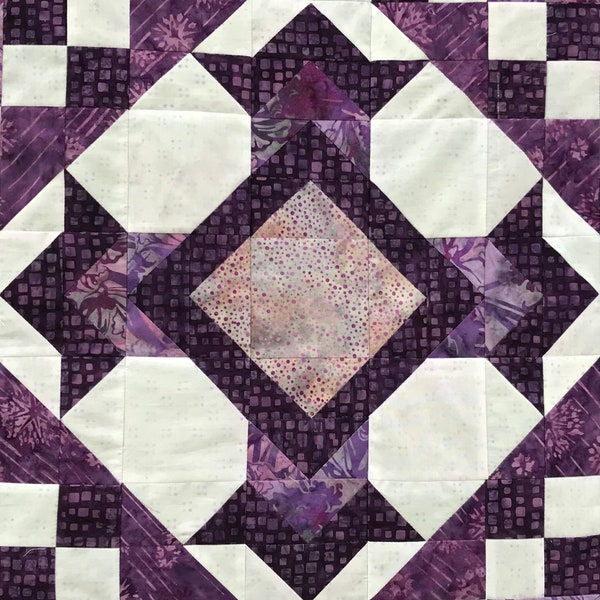 God's Eye Quilt Block Etsy