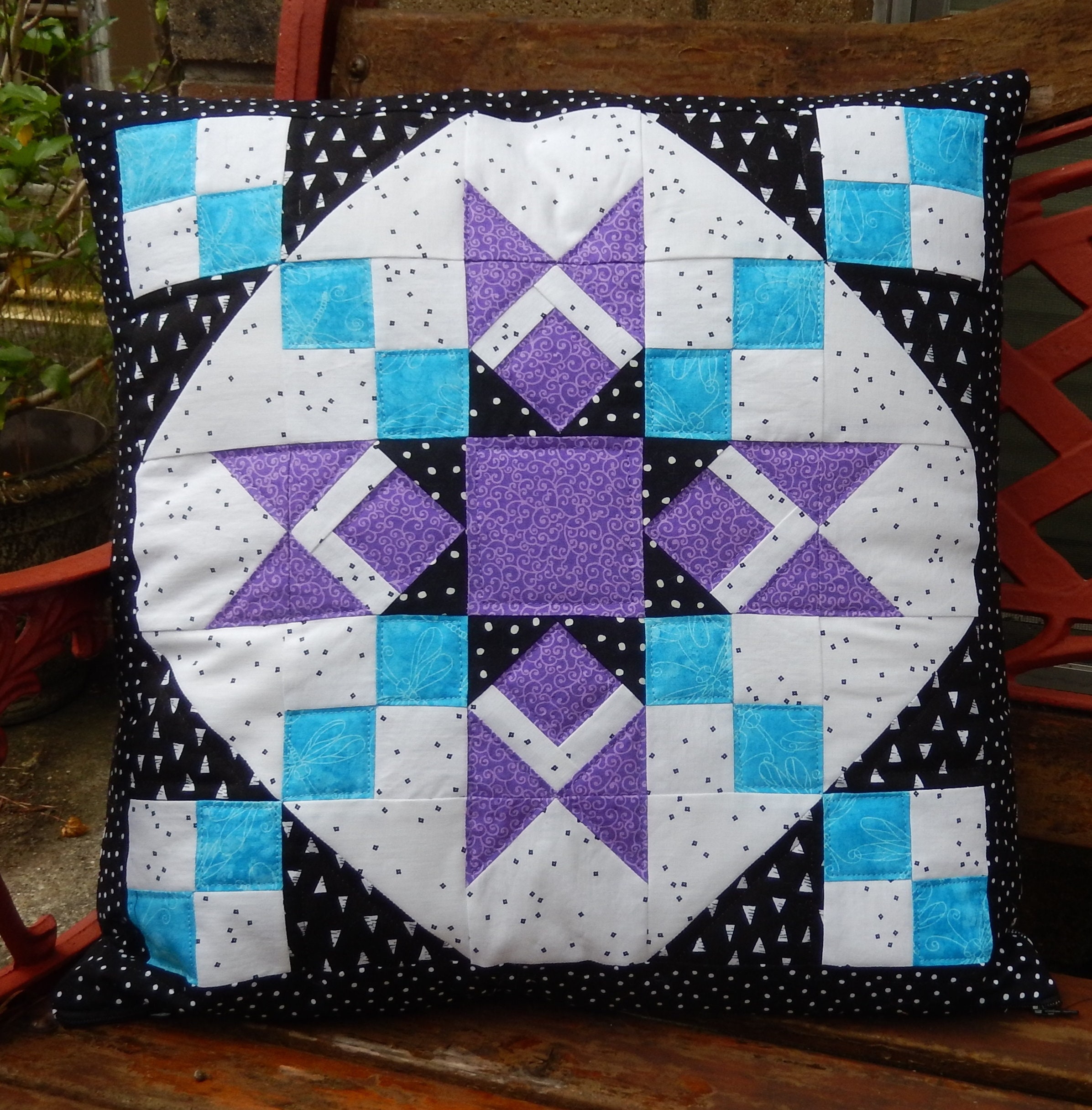 Granny's Star PDF Pieced Quilt Block Pattern - Etsy