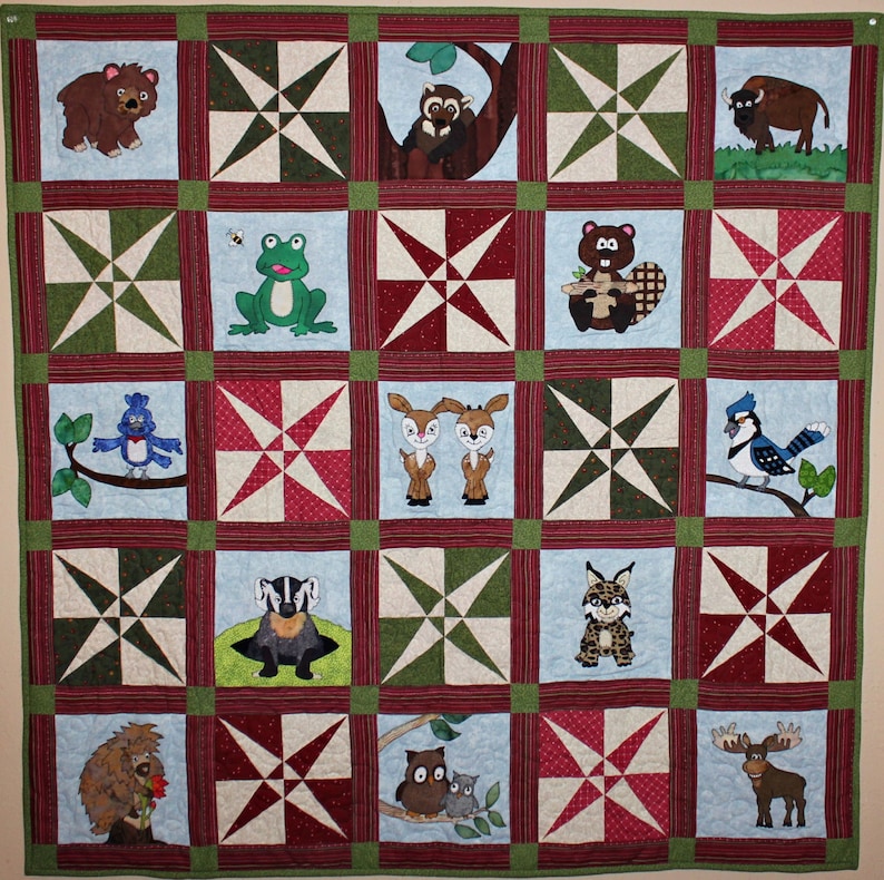 Crossed Canoes PDF Quilt Block Pattern Etsy