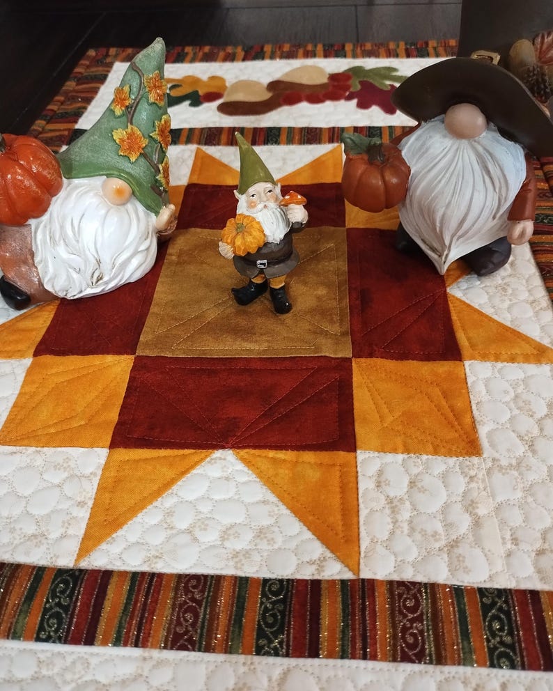 Autumn Table Topper PDF Pattern - Etsy
