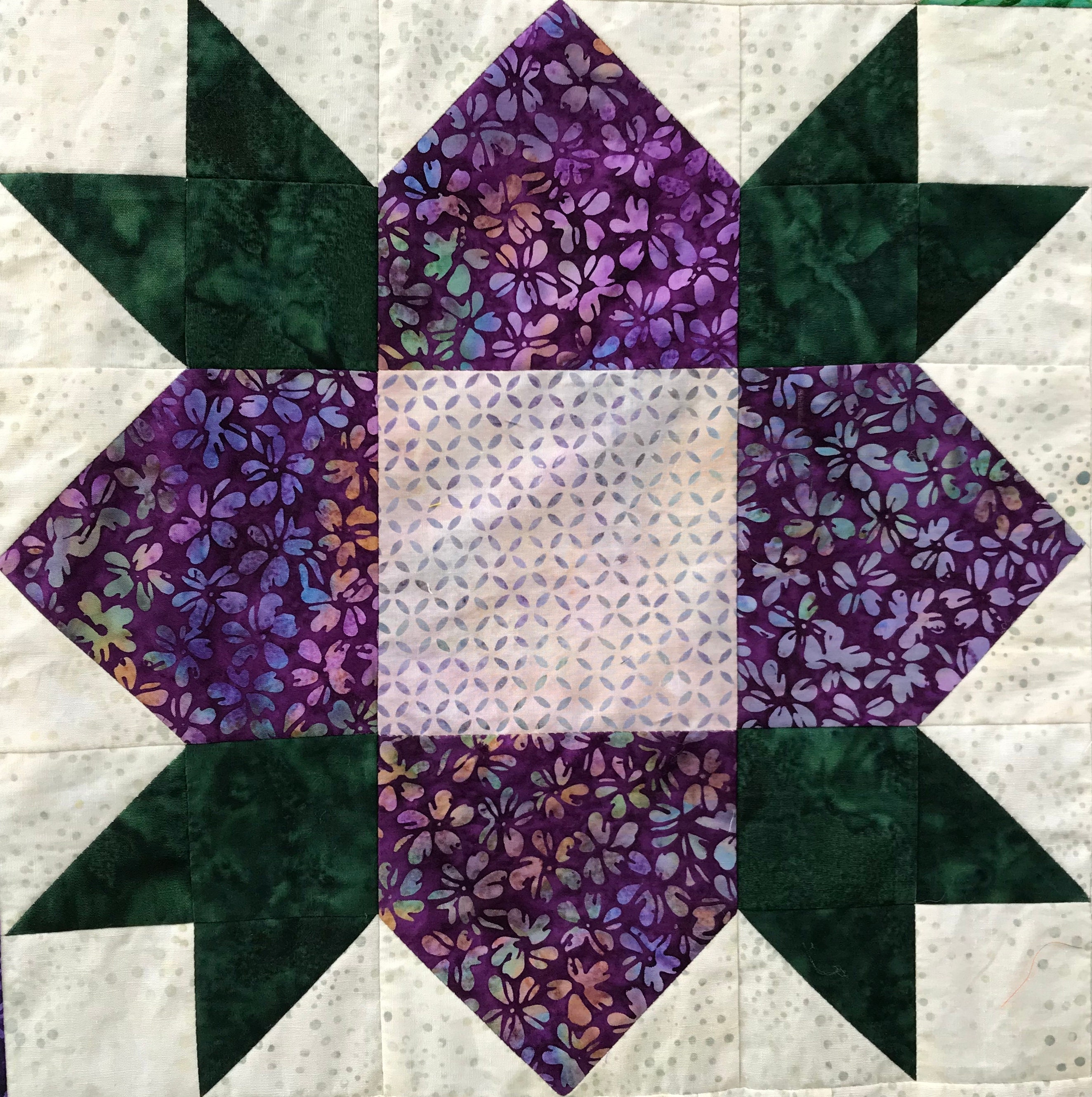 Weathervane PDF Pieced Quilt Block Pattern Etsy