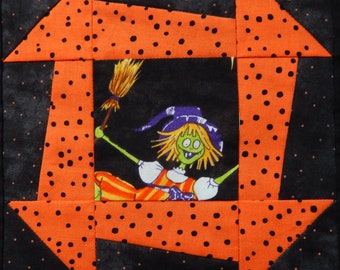 Wonky Churn Dash pdf-quiltblokpatroon
