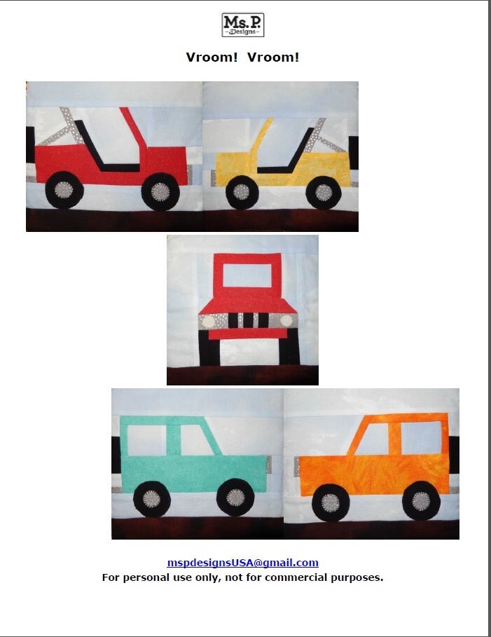 Jeep 4X4 SUV or Ute Vehicle PDF Quilt Pattern Bundle - Etsy