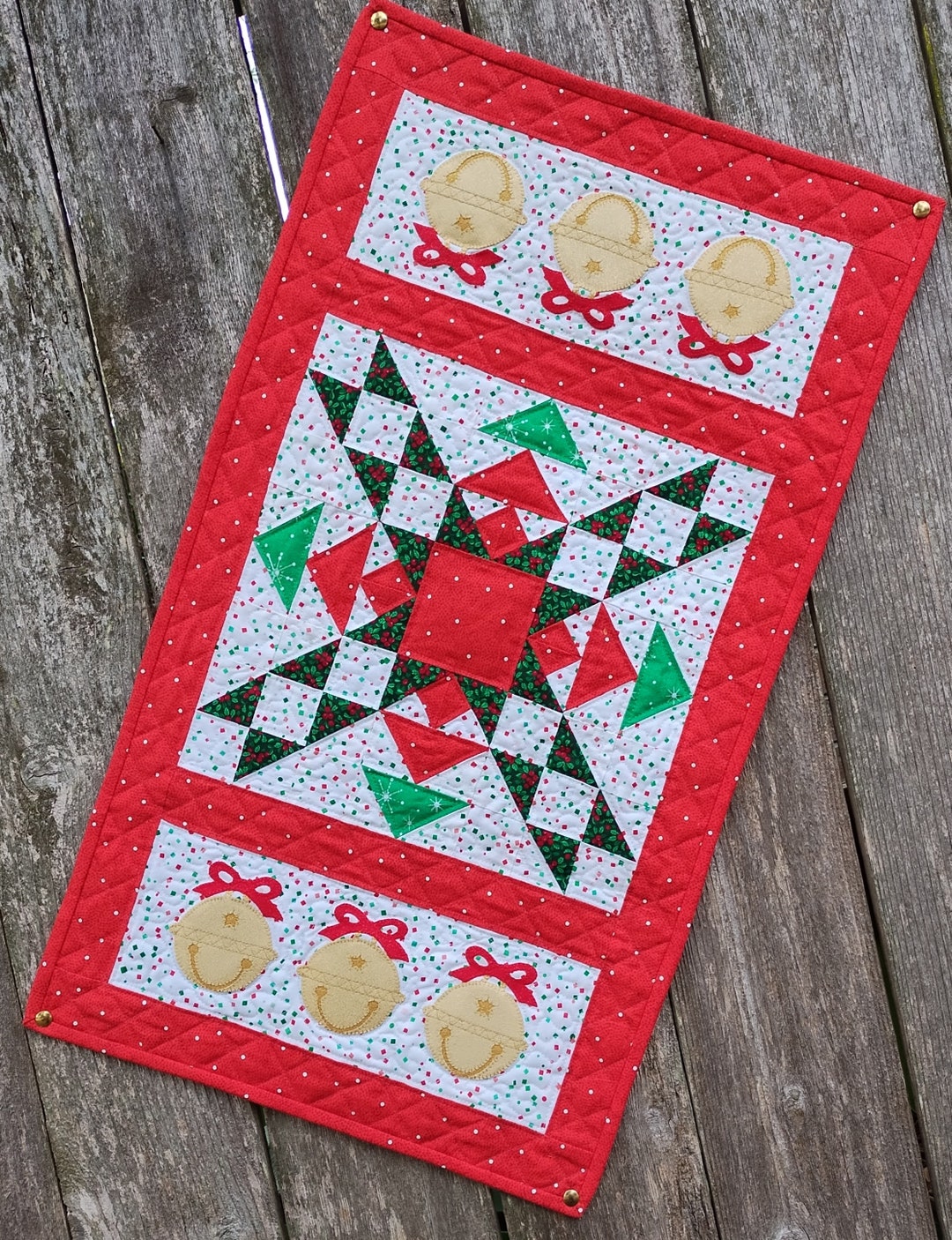 Christmas Star Table Topper PDF Pattern - Etsy