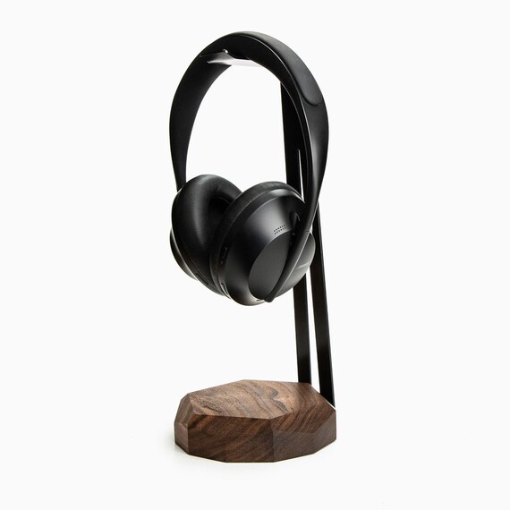para auriculares de madera GEOMETRIC WALNUT Etsy España