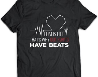 Edm T Shirt Etsy