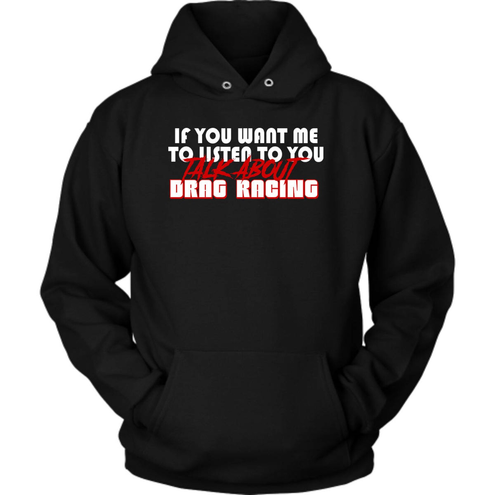 Drag racing hoodie Clearance