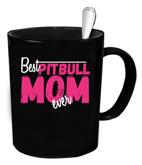 pitbull mom mug